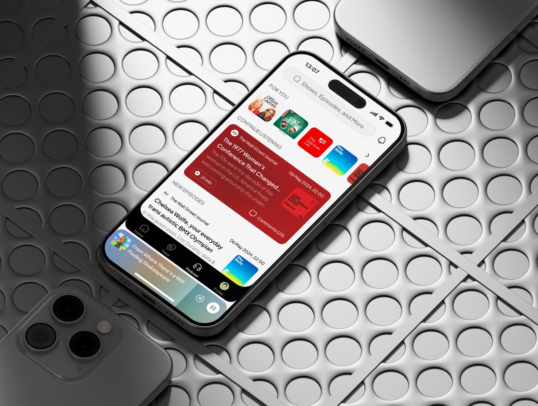 60页现代极简新闻博客消息文章报道APP移动应用程序页面UI设计套件News Podcast App UI Kit APP UI 第6张-素材湾丨精选海外优质设计素材资源 60页现代极简新闻博客消息文章报道APP移动应用程序页面UI设计套件News Podcast App UI Kit APP UI sucaiwan.com