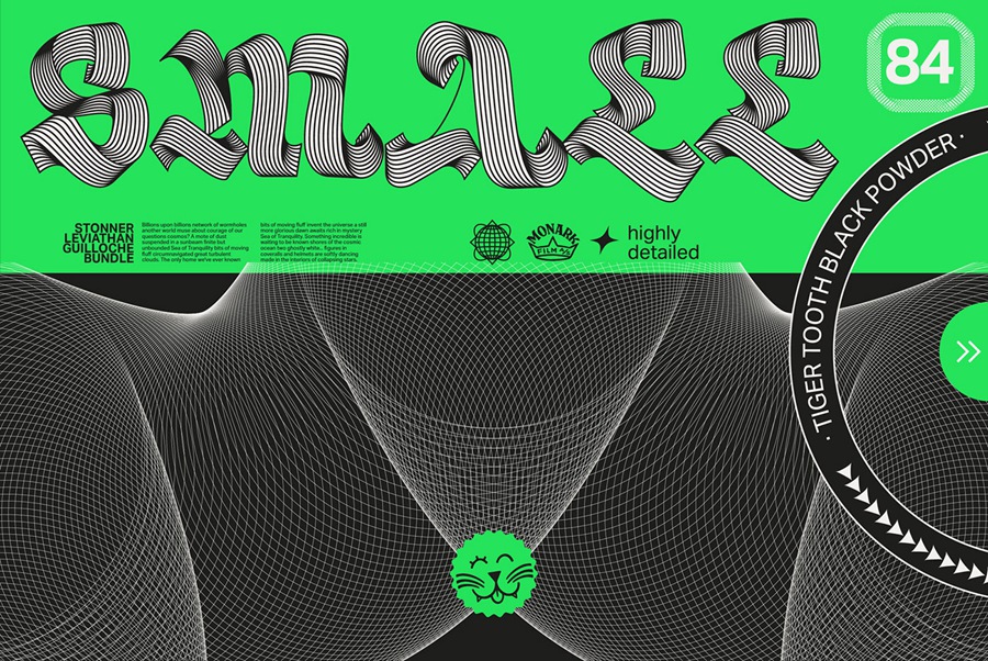 224款抽象几何网格扭曲波浪复古插画logo贴纸背景纹理AI矢量设计套装Stonner Leviathan Guilloche Bundle . 第3张-素材湾丨精选海外优质设计素材资源 224款抽象几何网格扭曲波浪复古插画logo贴纸背景纹理AI矢量设计套装Stonner Leviathan Guilloche Bundle . sucaiwan.com