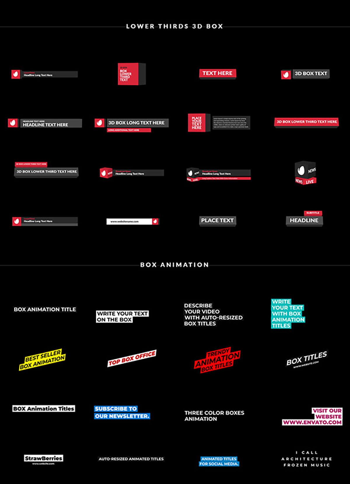 FCPX插件:创意抽象动力学时尚循环错版动态美学背景文字标题排版效果 , 第5张-素材湾丨精选海外优质设计素材资源 FCPX插件:创意抽象动力学时尚循环错版动态美学背景文字标题排版效果 , sucaiwan.com