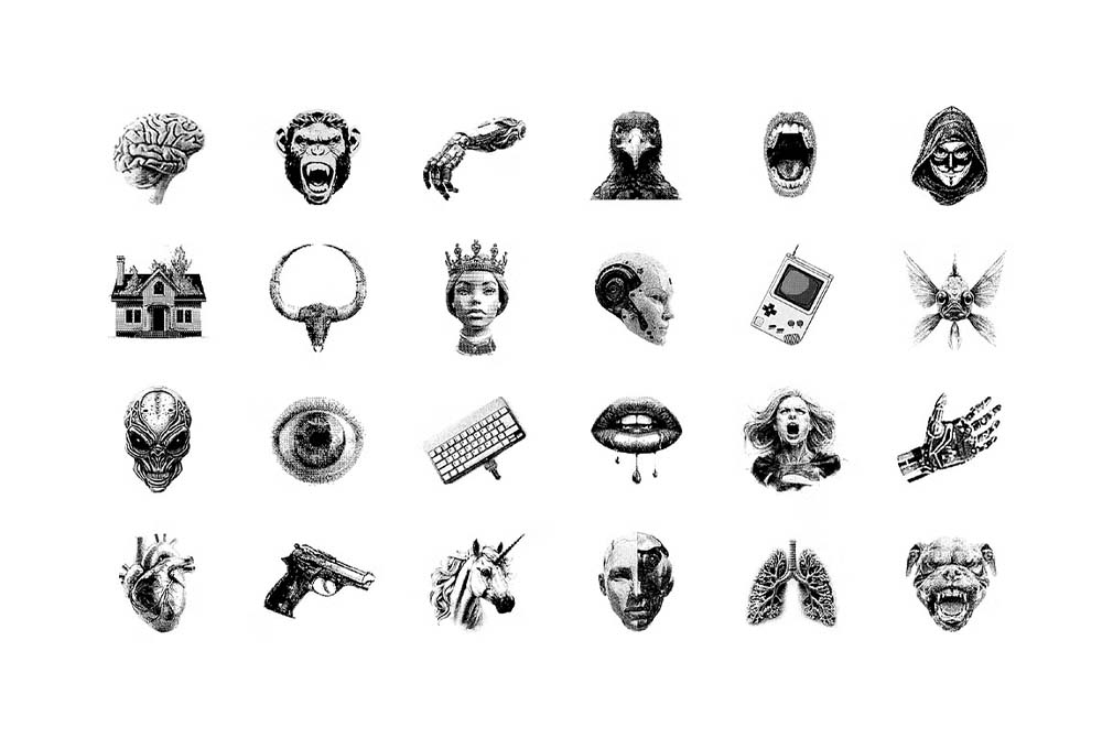 24款复古Y2K千禧美学像素位图颗粒AI矢量印花图形PNG插画设计套装Y2K DITHERING BITMAP ELEMENTS 图片素材 第2张-素材湾丨精选海外优质设计素材资源 24款复古Y2K千禧美学像素位图颗粒AI矢量印花图形PNG插画设计套装Y2K DITHERING BITMAP ELEMENTS 图片素材 sucaiwan.com