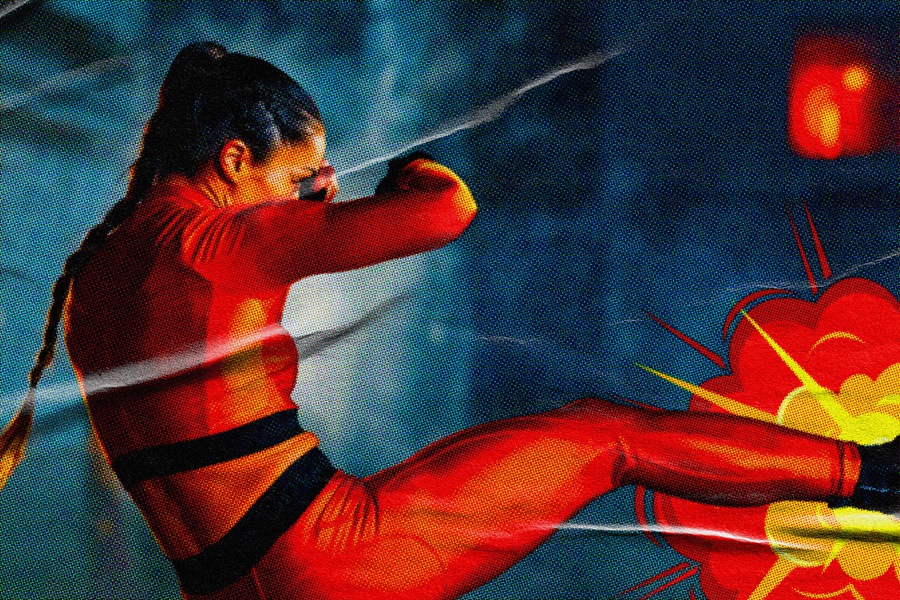 复古彩色半调波点漫画印刷杂志风格图像文本纸张肌理特效叠加PSD样机Comical Comic Halftone Effect 插件预设 第3张-素材湾丨精选海外优质设计素材资源 复古彩色半调波点漫画印刷杂志风格图像文本纸张肌理特效叠加PSD样机Comical Comic Halftone Effect 插件预设 sucaiwan.com