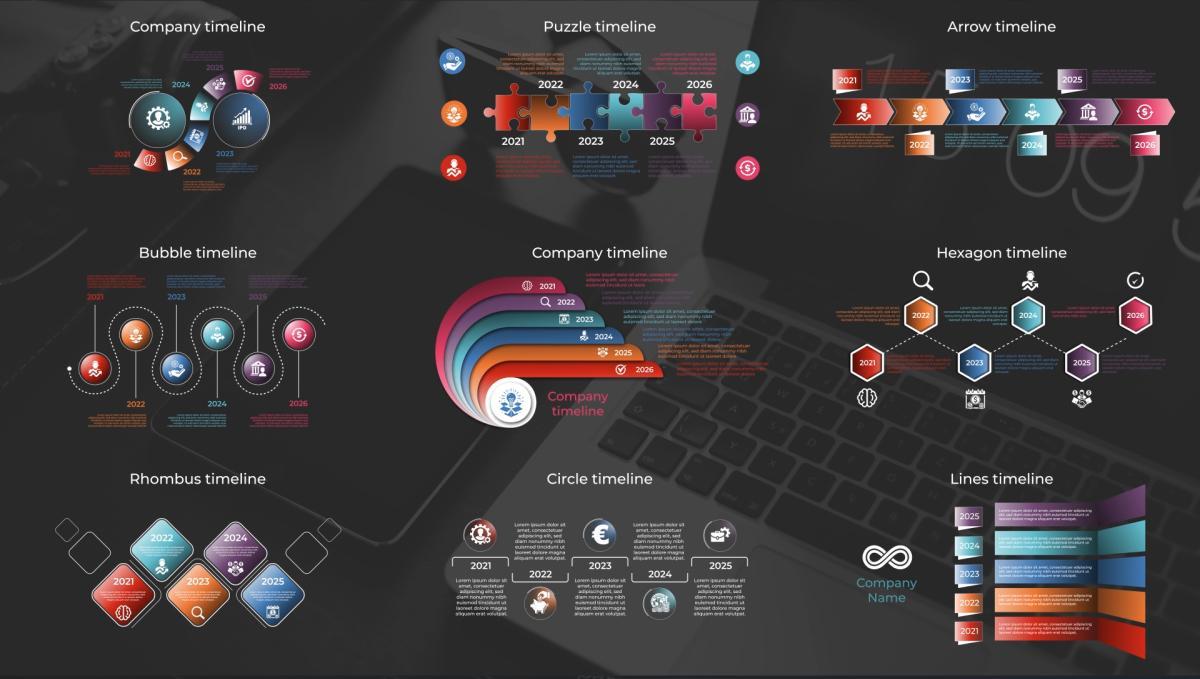 PR模板-1100个公司企业信息数据柱状饼状扇形图表动画预设 Infomax - The Big Infographics Pack MOGRT 影视音频 sucaiwan.com
