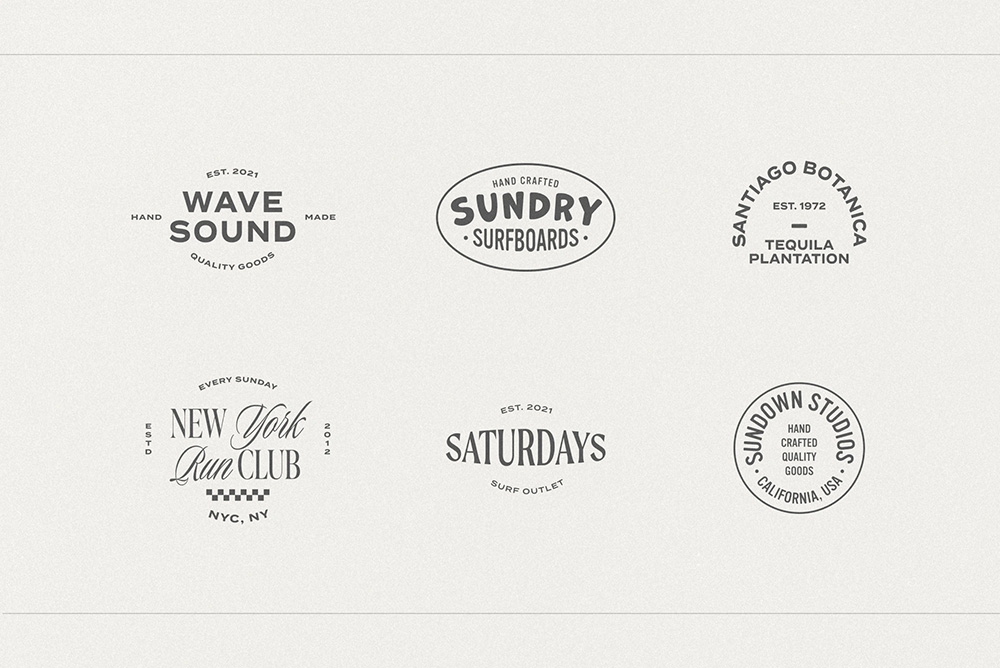 12款复古简洁干净徽标套件AI矢量模板 Vintage Logo Kit Template by ASCEND 图片素材 第4张-素材湾丨精选海外优质设计素材资源 12款复古简洁干净徽标套件AI矢量模板 Vintage Logo Kit Template by ASCEND 图片素材 sucaiwan.com