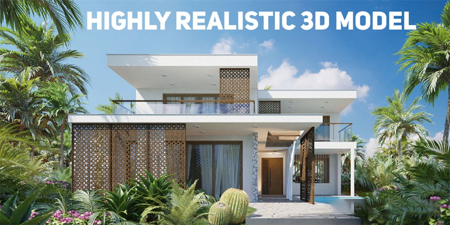 Blender花园植物树木预设库 Tree Vegetation V5.1.1+预设 Assets Vol.1&2 插件预设 sucaiwan.com