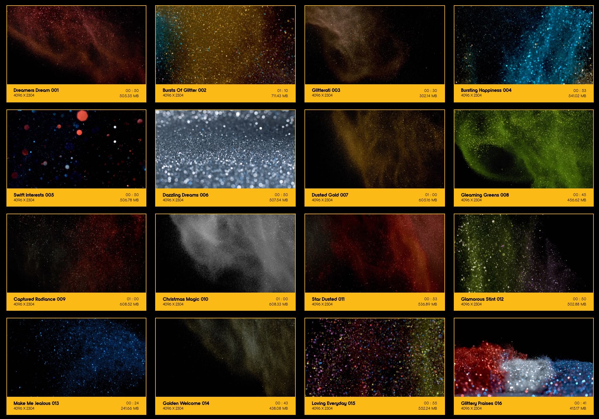 BusyBoxx 104个唯美多彩华丽闪耀发光金粉粒子闪烁合成动画4K视频素材 Glitter & Glitz . 第3张-素材湾丨精选海外优质设计素材资源 BusyBoxx 104个唯美多彩华丽闪耀发光金粉粒子闪烁合成动画4K视频素材 Glitter & Glitz . sucaiwan.com