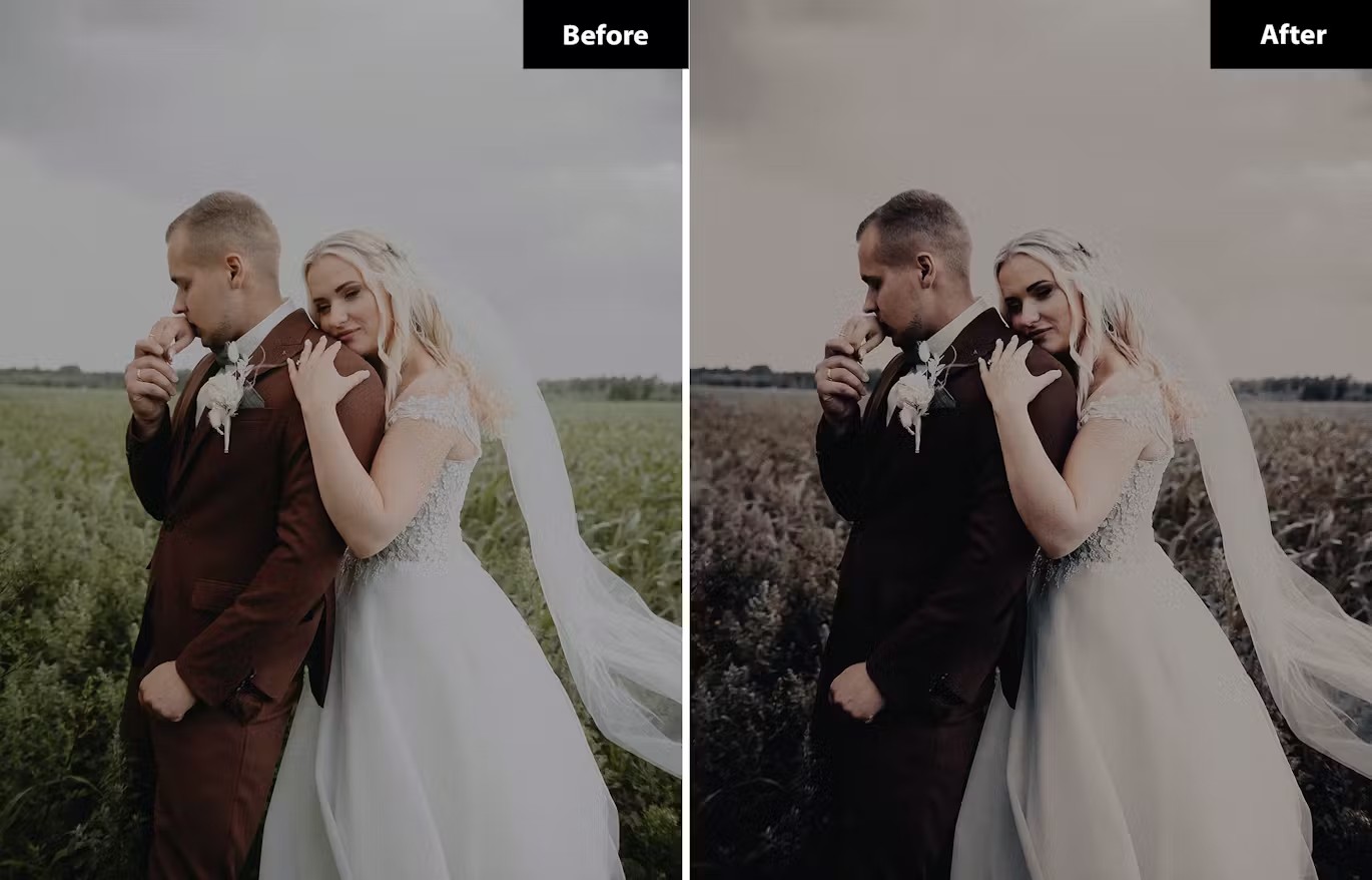 现代电影情绪婚礼旅拍摄影后期调色Lightroom预设 6 Contryside Bridge, Lightroom und Photoshop-Voreinstellung 插件预设 第3张-素材湾丨精选海外优质设计素材资源 现代电影情绪婚礼旅拍摄影后期调色Lightroom预设 6 Contryside Bridge, Lightroom und Photoshop-Voreinstellung 插件预设 sucaiwan.com