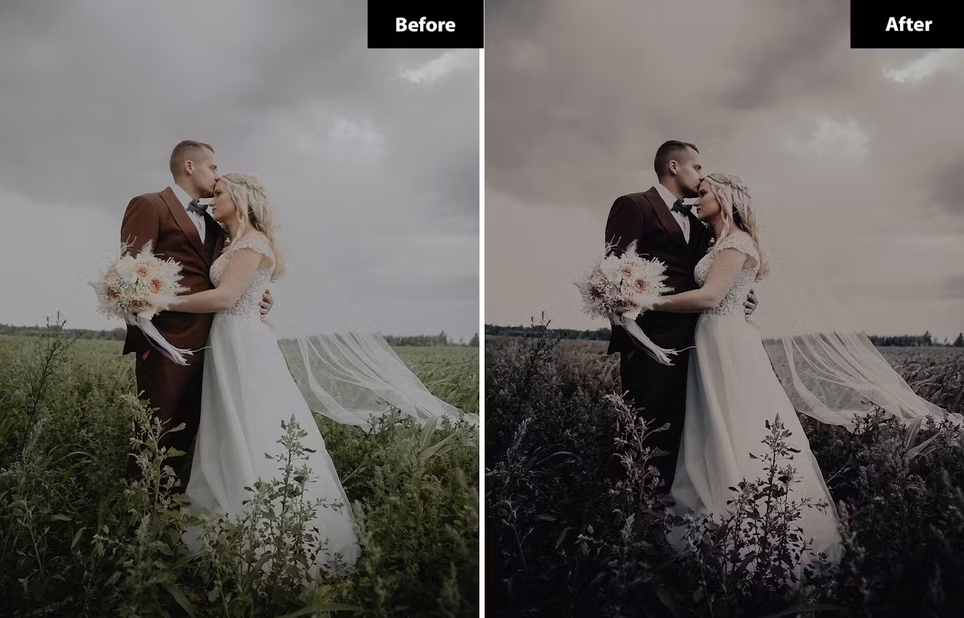 现代电影情绪婚礼旅拍摄影后期调色Lightroom预设 6 Contryside Bridge, Lightroom und Photoshop-Voreinstellung 插件预设 第7张-素材湾丨精选海外优质设计素材资源 现代电影情绪婚礼旅拍摄影后期调色Lightroom预设 6 Contryside Bridge, Lightroom und Photoshop-Voreinstellung 插件预设 sucaiwan.com