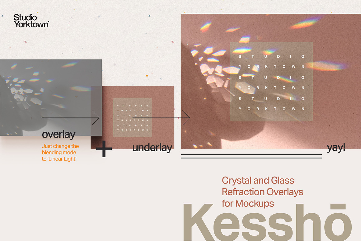 10款水晶光斑光折射叠加效果背景纹理素材 Kessho – Crystal Light Overlays , sucaiwan.com
