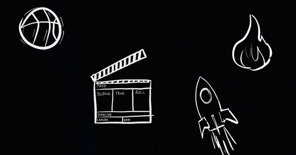 140+复古趣味街头涂鸦笔迹符号标记动态手绘插画插图MOV/PNG视频素材套装Animated Doodle Overlays 影视音频 sucaiwan.com