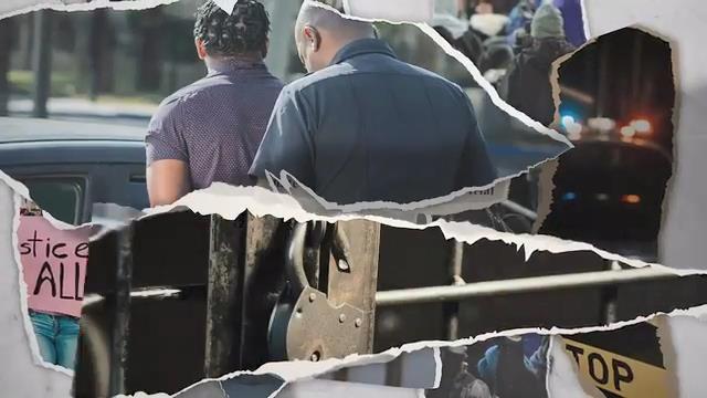 复古剪报撕纸毛边新闻照片电影探案线索侦探节目综艺视频开场AE模板Ripped Newspaper Titles 影视音频 sucaiwan.com