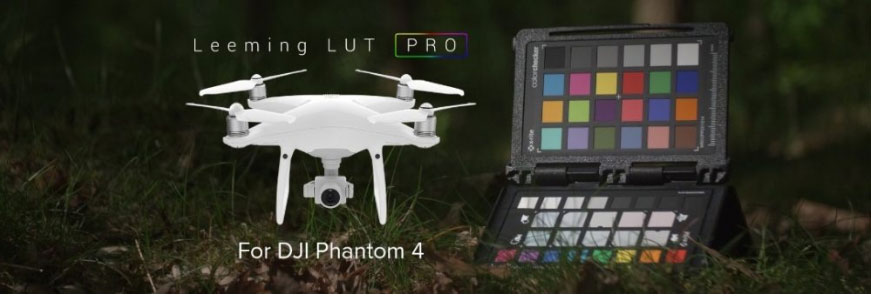 大疆无人机DJI Phantom 4 Pro转换REC.709还原视频调色LUT预设 , sucaiwan.com
