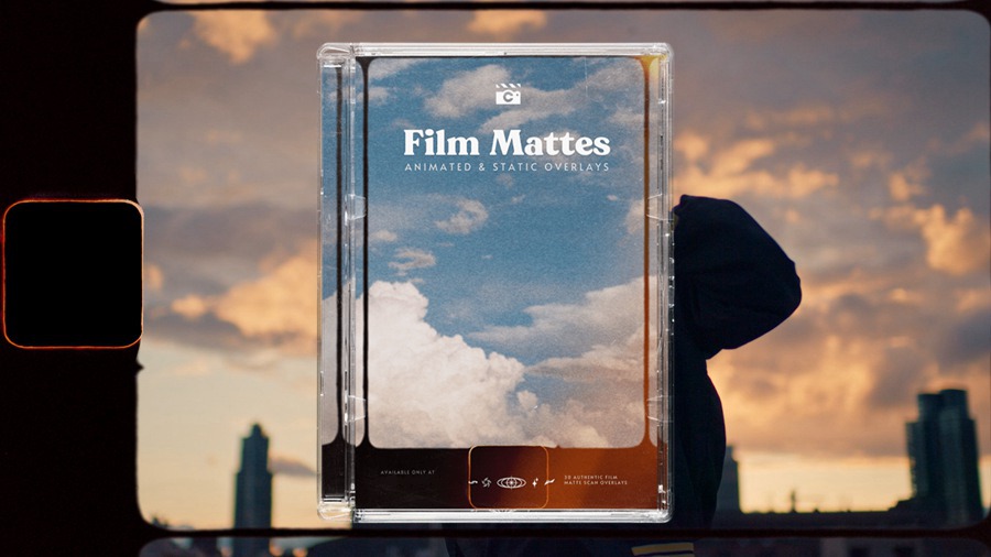 30款复古胶片镜头遮罩边框动态静态视频照片叠加后期设计素材Film Matte Overlays 影视音频 sucaiwan.com