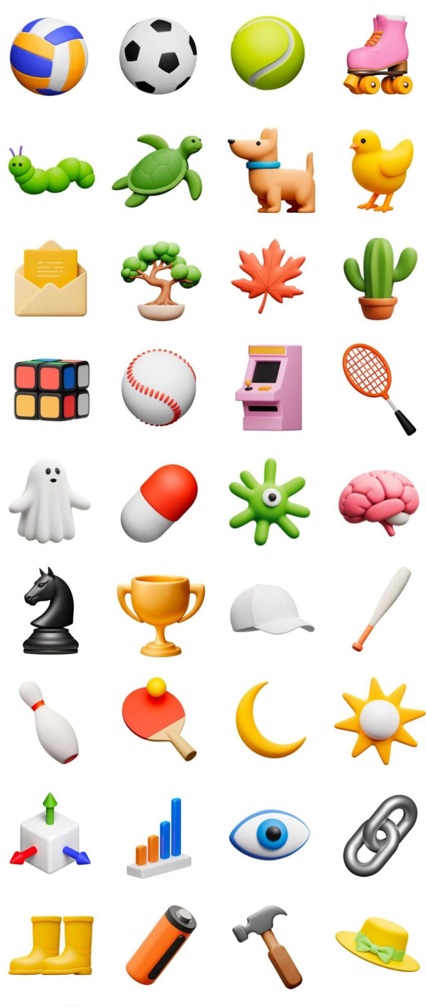 140款现代趣味可爱3D卡通青年人物生活物品PNG免扣图形插画设计套装Guuulp! 2.0, Illustration Constructor , sucaiwan.com