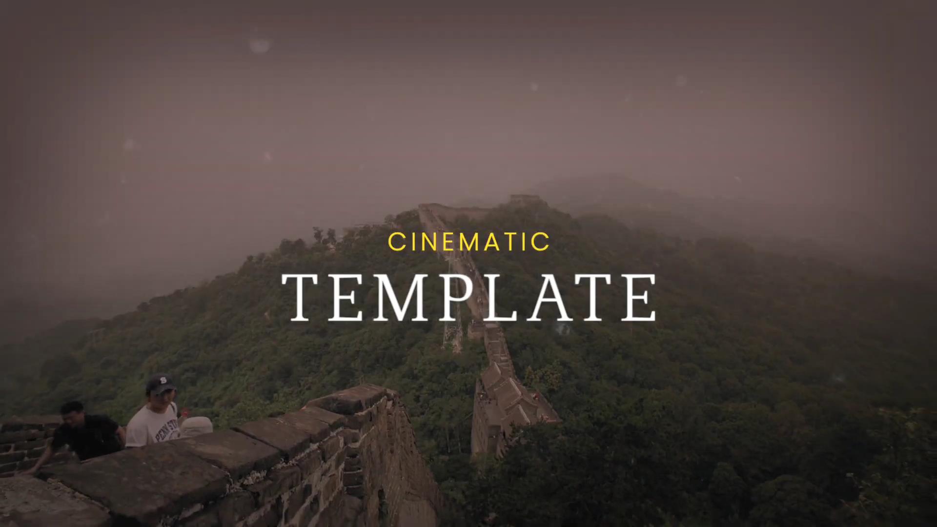 FCPX插件-史诗纪录片电影预告片头片尾文字标题场景转场动画 Cinematic Theme , sucaiwan.com