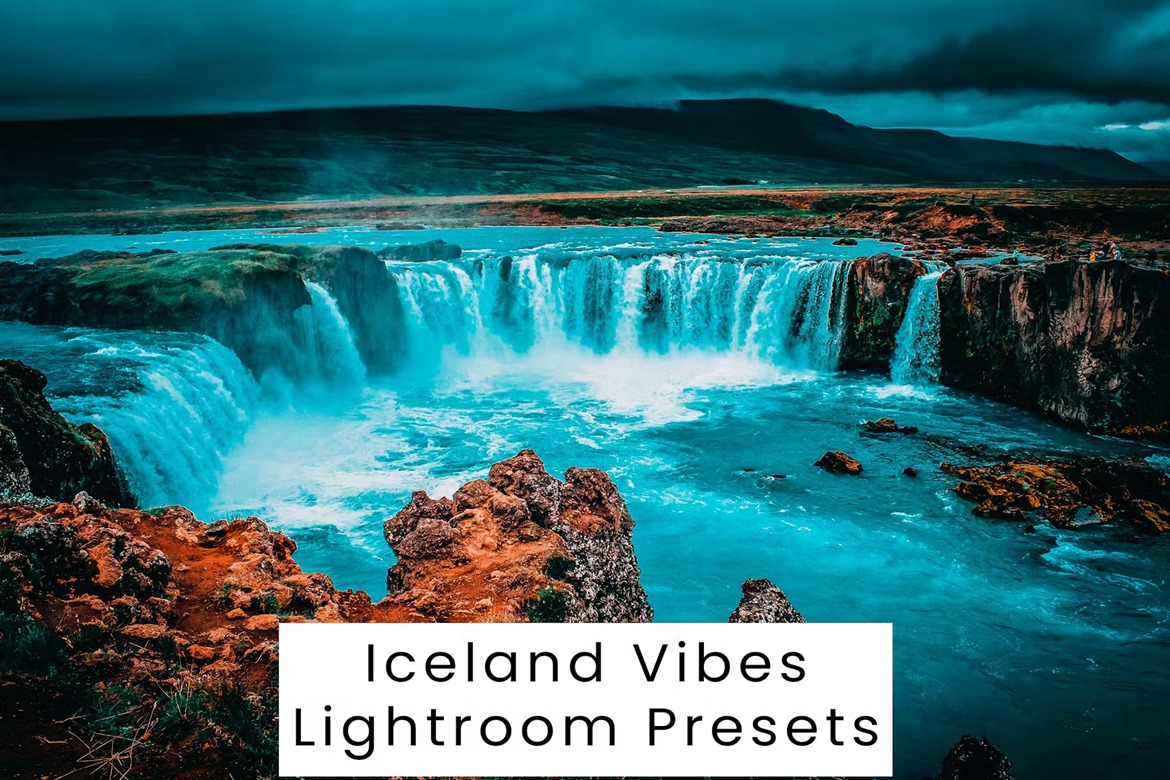 复古怀旧赛博朋克电影婚礼肖像摄影照片Lightroom调色预设 Iceland Vibes Lightroom Presets 插件预设 sucaiwan.com