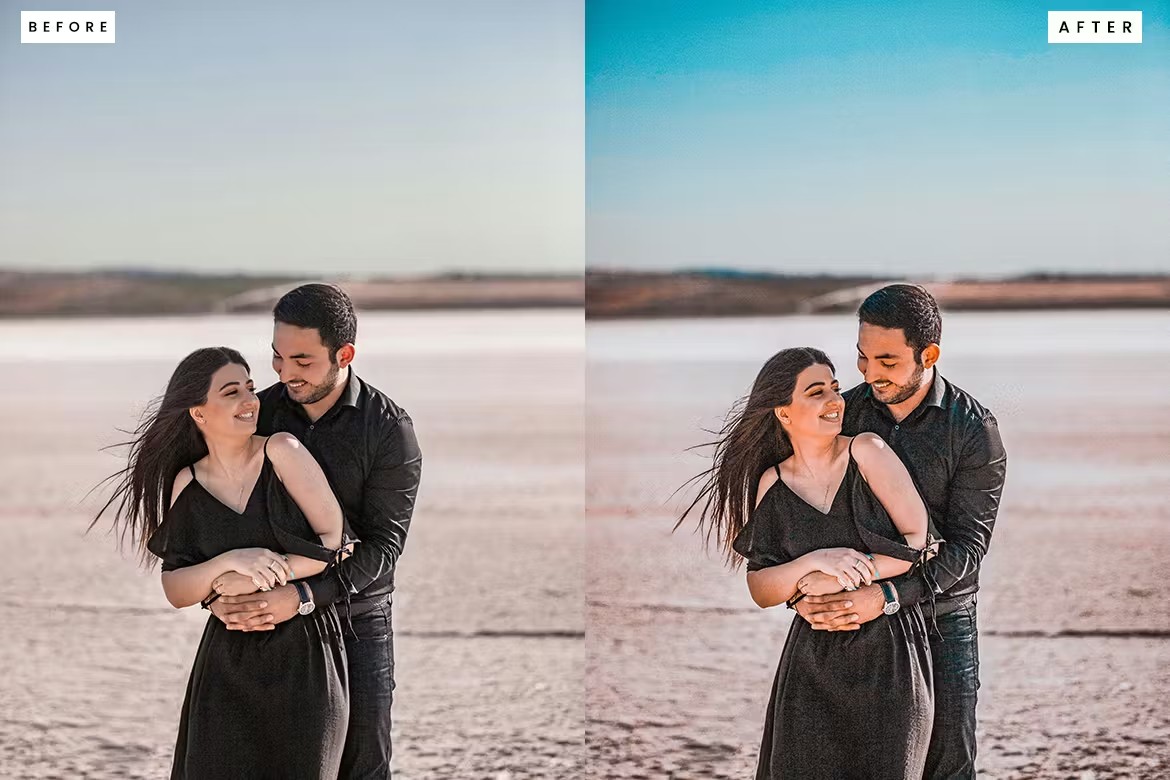 复古怀旧赛博朋克电影婚礼肖像摄影照片Lightroom调色预设 Iceland Vibes Lightroom Presets 插件预设 sucaiwan.com