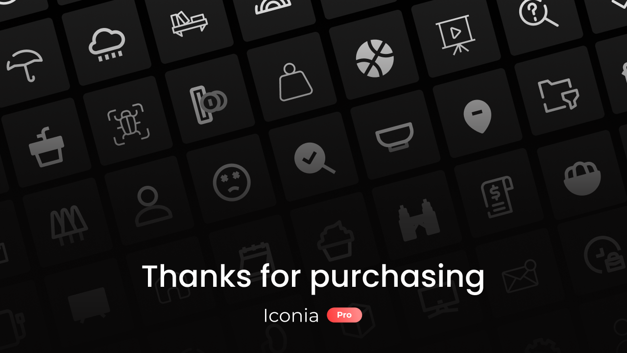 32000+款时尚多种类网站APP界面设计Figma矢量线稿图标Icons设计素材 Iconia Premium Icons Pack , sucaiwan.com