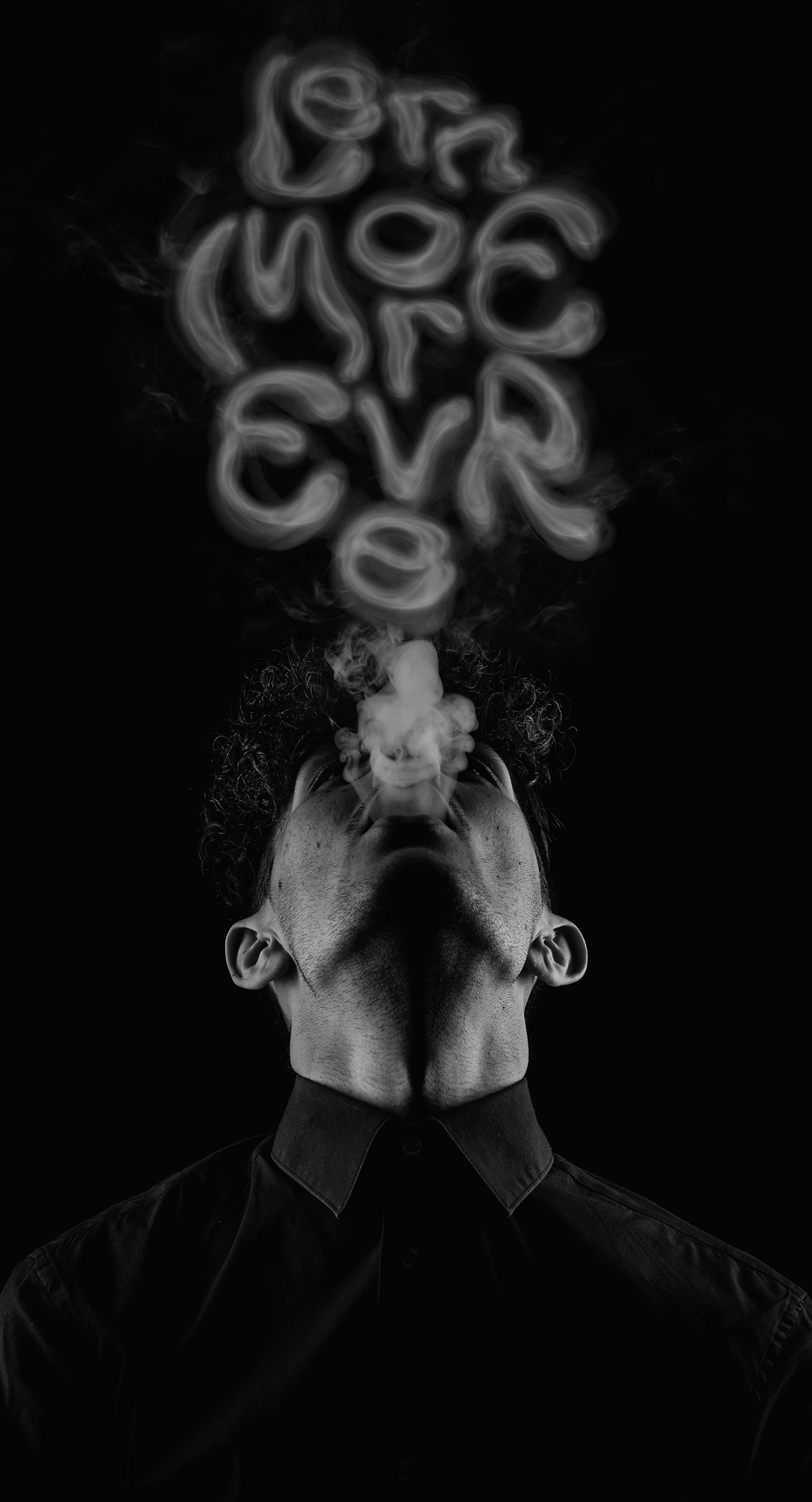 高质量迷幻鬼魅逼真的烟雾字体特效PSD模板素材 Realistic Smoke Text Effect 图片素材 sucaiwan.com