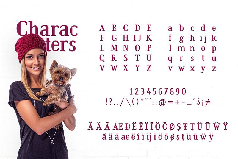 6款产品包装设计的英文字体 设计素材 sucaiwan.com