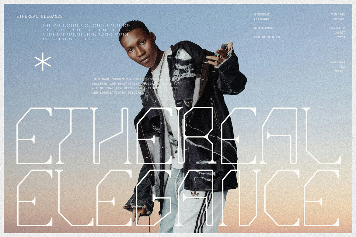 未来科幻复古赛博朋克科技网络游戏设计装饰英文字体安装包 Hypetune - Sleek Futuristic Font , 第3张-素材湾丨精选海外优质设计素材资源 未来科幻复古赛博朋克科技网络游戏设计装饰英文字体安装包 Hypetune - Sleek Futuristic Font , sucaiwan.com