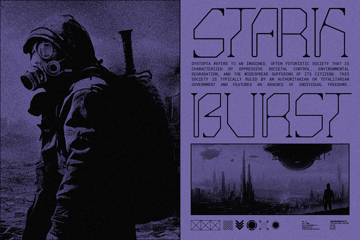 未来科幻复古赛博朋克科技网络游戏设计装饰英文字体安装包 Hypetune - Sleek Futuristic Font , 第5张-素材湾丨精选海外优质设计素材资源 未来科幻复古赛博朋克科技网络游戏设计装饰英文字体安装包 Hypetune - Sleek Futuristic Font , sucaiwan.com