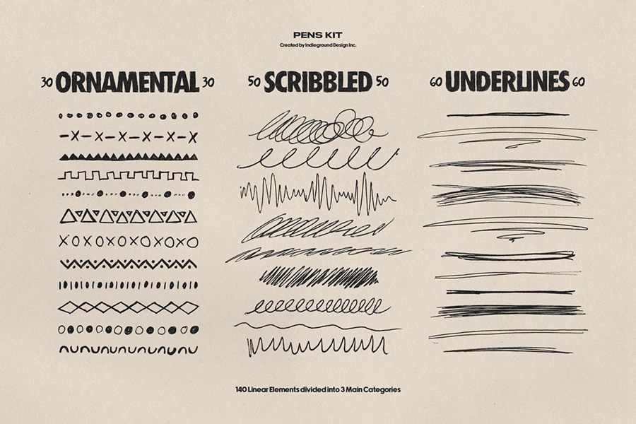 850+复古灵感手绘钢笔水彩笔涂鸦标记符号图案插画线条街头艺术PNG免扣元素设计套装Pens Kit 图片素材 第9张-素材湾丨精选海外优质设计素材资源 850+复古灵感手绘钢笔水彩笔涂鸦标记符号图案插画线条街头艺术PNG免扣元素设计套装Pens Kit 图片素材 sucaiwan.com