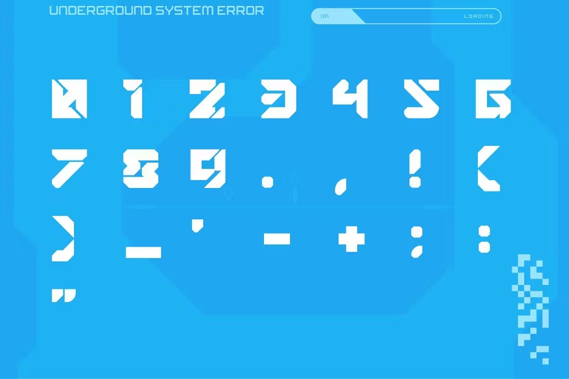 未来科幻主义赛博朋克机器人主题品牌设计英文字体 Azaro - Futuristic Sci-fi Font 设计素材 sucaiwan.com