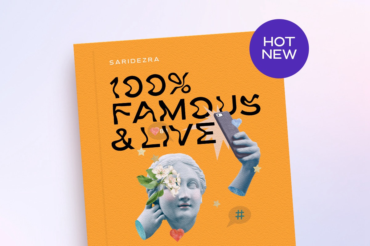 潮流酸性艺术褶皱弯曲实验性设计杂志排版英文字体 Weird Words - Experimental Font 设计素材 sucaiwan.com