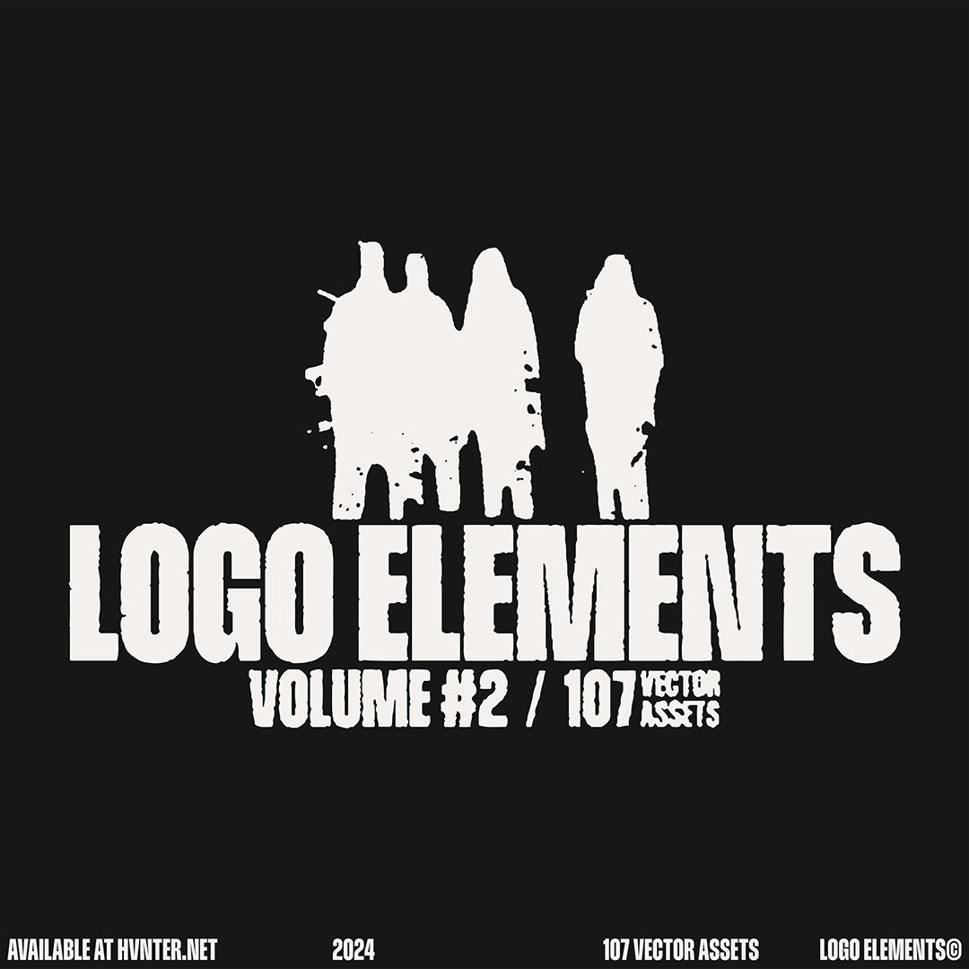 106款现代流行抽象Y2K矢量logo徽标AI图形设计套装Logo Elements Vol. 2 图片素材 sucaiwan.com