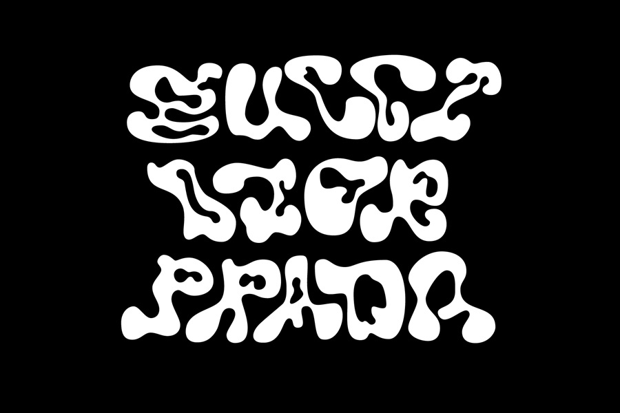 复古90年代趣味逆反差流动液体logo海报画册排版抽象装饰字体Liquid Type Wetris Display Font 设计素材 第2张-素材湾丨精选海外优质设计素材资源 复古90年代趣味逆反差流动液体logo海报画册排版抽象装饰字体Liquid Type Wetris Display Font 设计素材 sucaiwan.com