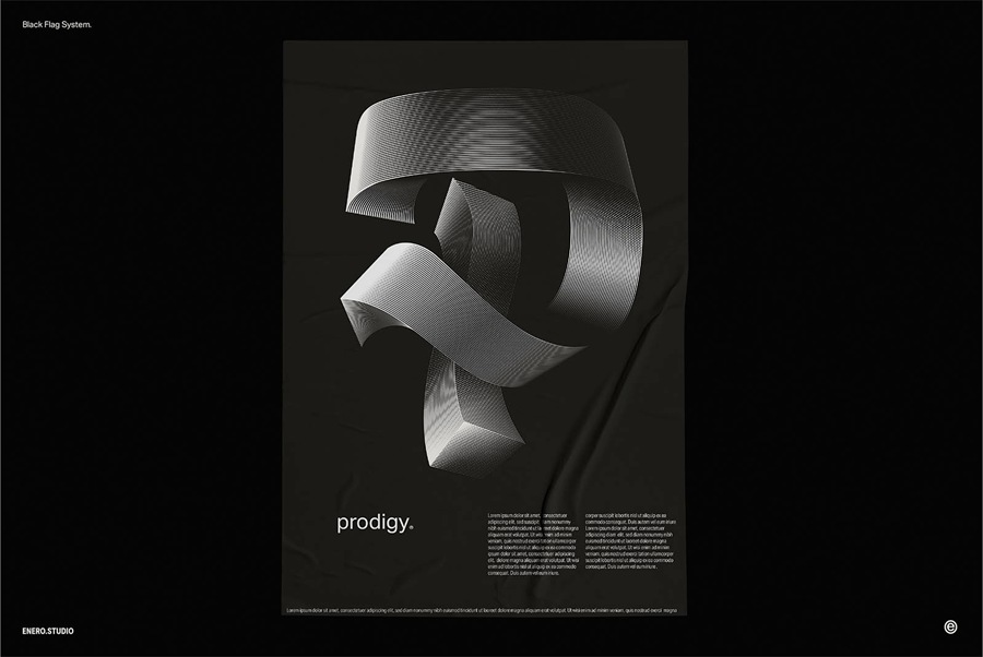 26款暗黑3D立体发光抽象线条英文大写字母海报标题排版AI矢量图形设计套装Illuminated Black Letters 设计素材 第6张-素材湾丨精选海外优质设计素材资源 26款暗黑3D立体发光抽象线条英文大写字母海报标题排版AI矢量图形设计套装Illuminated Black Letters 设计素材 sucaiwan.com