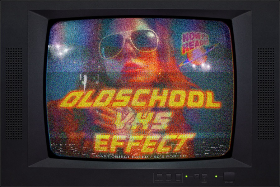 复古VHS故障监视器老式显示器TV电视文本图片后期处理PSD特效样机VHS Machine – Retro Monitor Effect 样机素材 第1张-素材湾丨精选海外优质设计素材资源 复古VHS故障监视器老式显示器TV电视文本图片后期处理PSD特效样机VHS Machine – Retro Monitor Effect 样机素材 sucaiwan.com