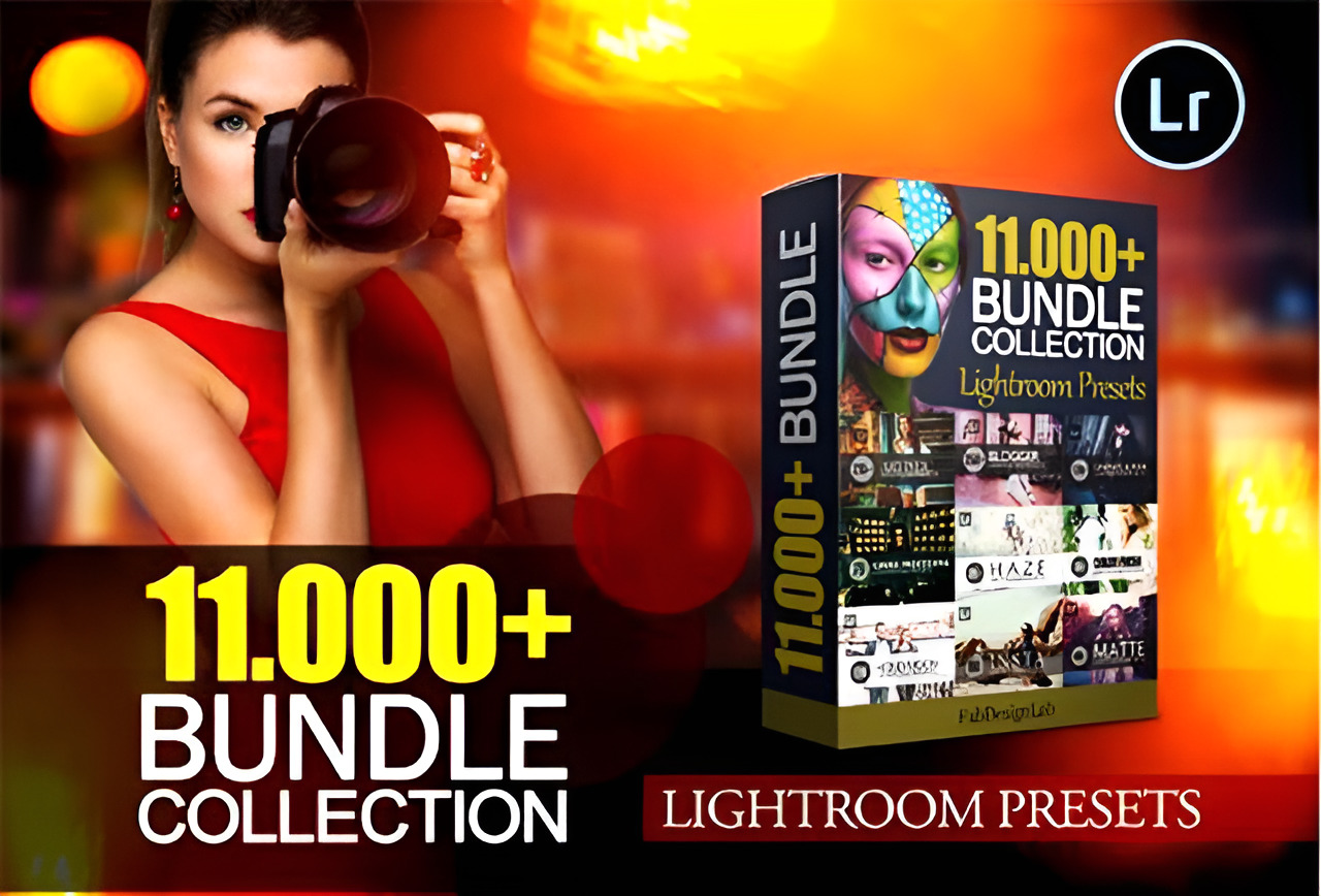 LR预设-11000+高级人像修图LR预设合集合集11000+Advanced Lightroom Presets 插件预设 sucaiwan.com