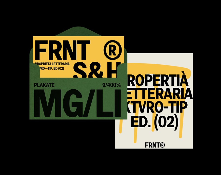 复古怪诞汽车灵感品牌设计海报排版英文字体 KT Mogli - Dynamic Sans Serif 设计素材 sucaiwan.com