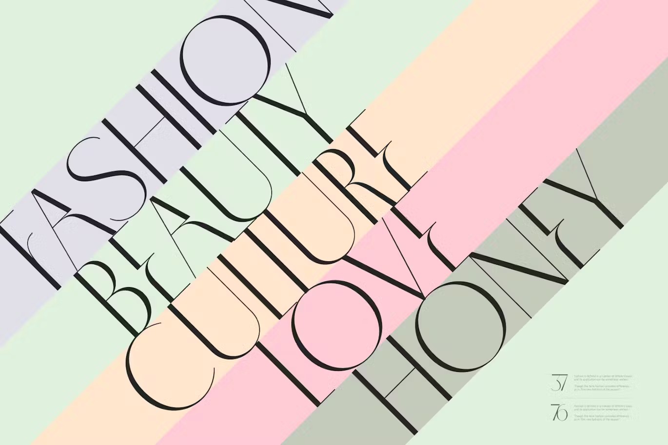 现代优雅精致时尚杂志品牌设计无衬线英文字体 Poria - Modern Display font 设计素材 sucaiwan.com