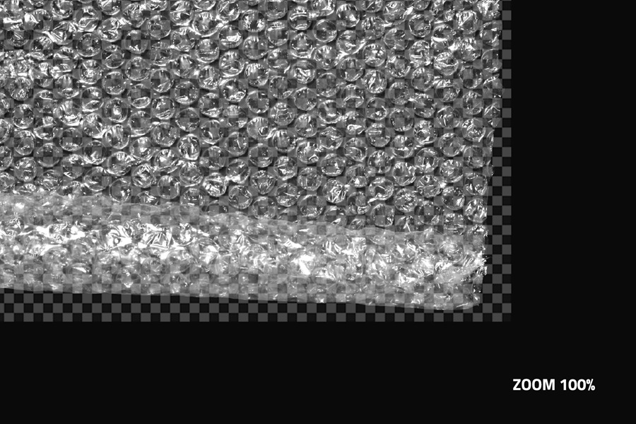 40款逼真复古撕裂透明塑料气泡膜包装膜PNG免扣叠加肌理纹理图片设计元素Realistic Bubble Wrap Textures 图片素材 sucaiwan.com