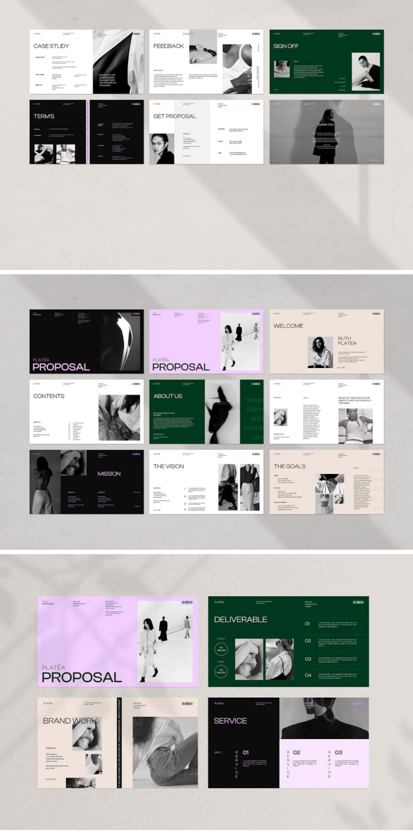 现代品牌营销策划提案简报设计ppt模板 , 第3张-素材湾丨精选海外优质设计素材资源 现代品牌营销策划提案简报设计ppt模板 , sucaiwan.com