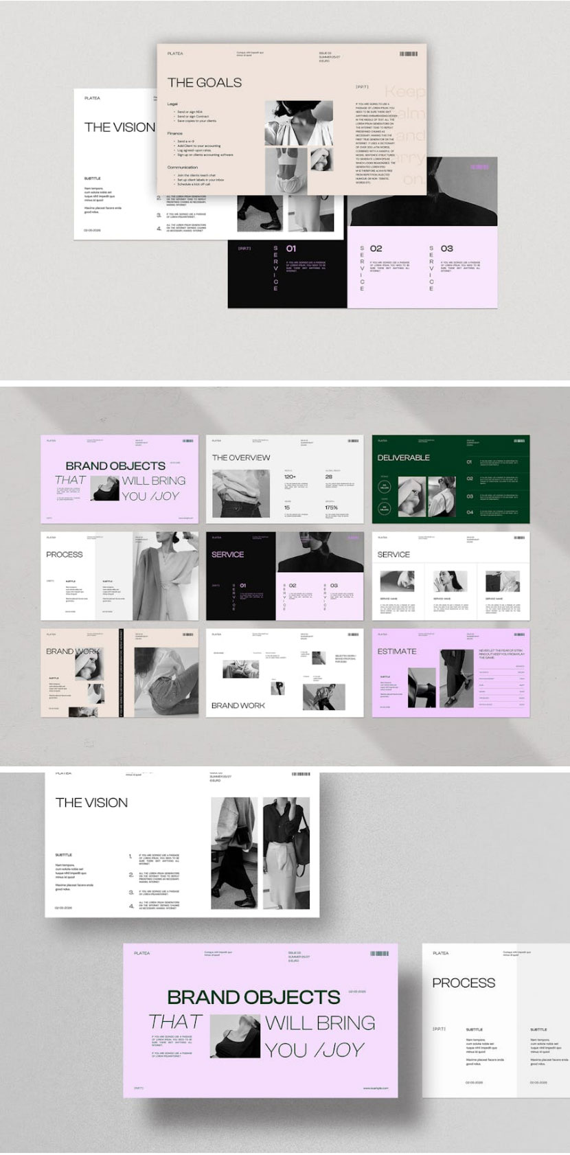 现代品牌营销策划提案简报设计ppt模板 , 第4张-素材湾丨精选海外优质设计素材资源 现代品牌营销策划提案简报设计ppt模板 , sucaiwan.com