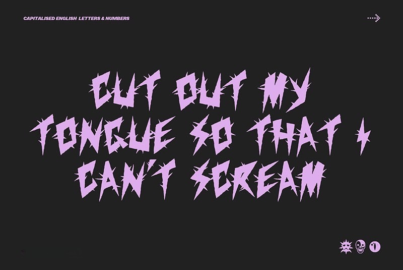 PARASITE 潮流装饰英文字体 设计素材 sucaiwan.com