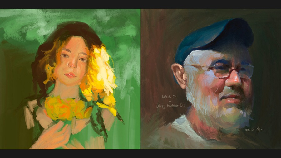 60款真实质感油画颜料专业厚涂插画Procreate笔刷色板背景肌理绘画套装COFE’s Sticky Oil Pack for Procreate 笔刷资源 第8张-素材湾丨精选海外优质设计素材资源 60款真实质感油画颜料专业厚涂插画Procreate笔刷色板背景肌理绘画套装COFE’s Sticky Oil Pack for Procreate 笔刷资源 sucaiwan.com