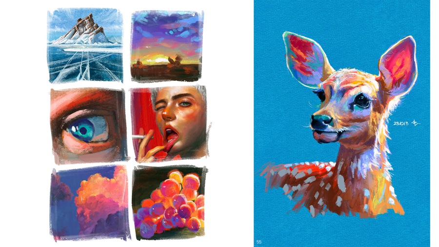 60款真实质感油画颜料专业厚涂插画Procreate笔刷色板背景肌理绘画套装COFE’s Sticky Oil Pack for Procreate 笔刷资源 第15张-素材湾丨精选海外优质设计素材资源 60款真实质感油画颜料专业厚涂插画Procreate笔刷色板背景肌理绘画套装COFE’s Sticky Oil Pack for Procreate 笔刷资源 sucaiwan.com
