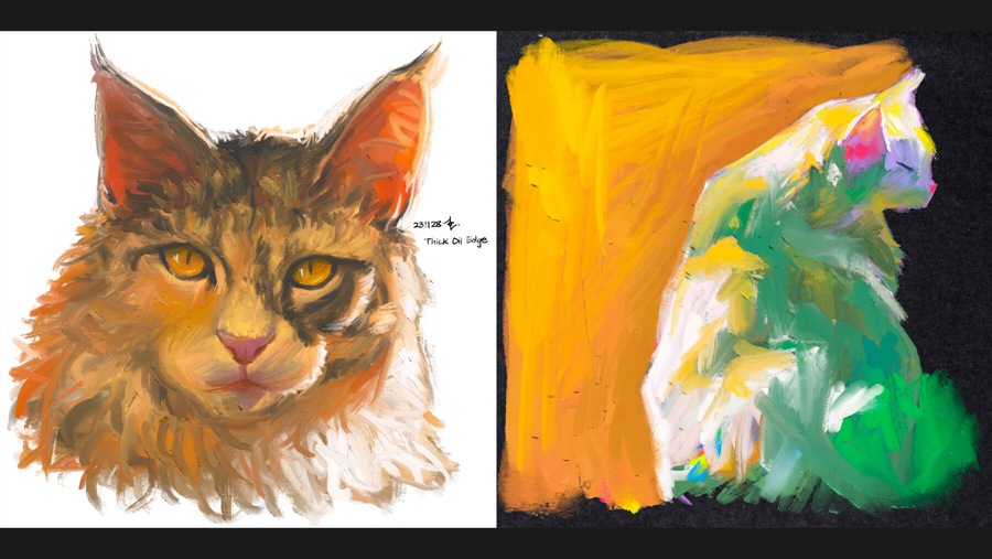 60款真实质感油画颜料专业厚涂插画Procreate笔刷色板背景肌理绘画套装COFE’s Sticky Oil Pack for Procreate 笔刷资源 第18张-素材湾丨精选海外优质设计素材资源 60款真实质感油画颜料专业厚涂插画Procreate笔刷色板背景肌理绘画套装COFE’s Sticky Oil Pack for Procreate 笔刷资源 sucaiwan.com