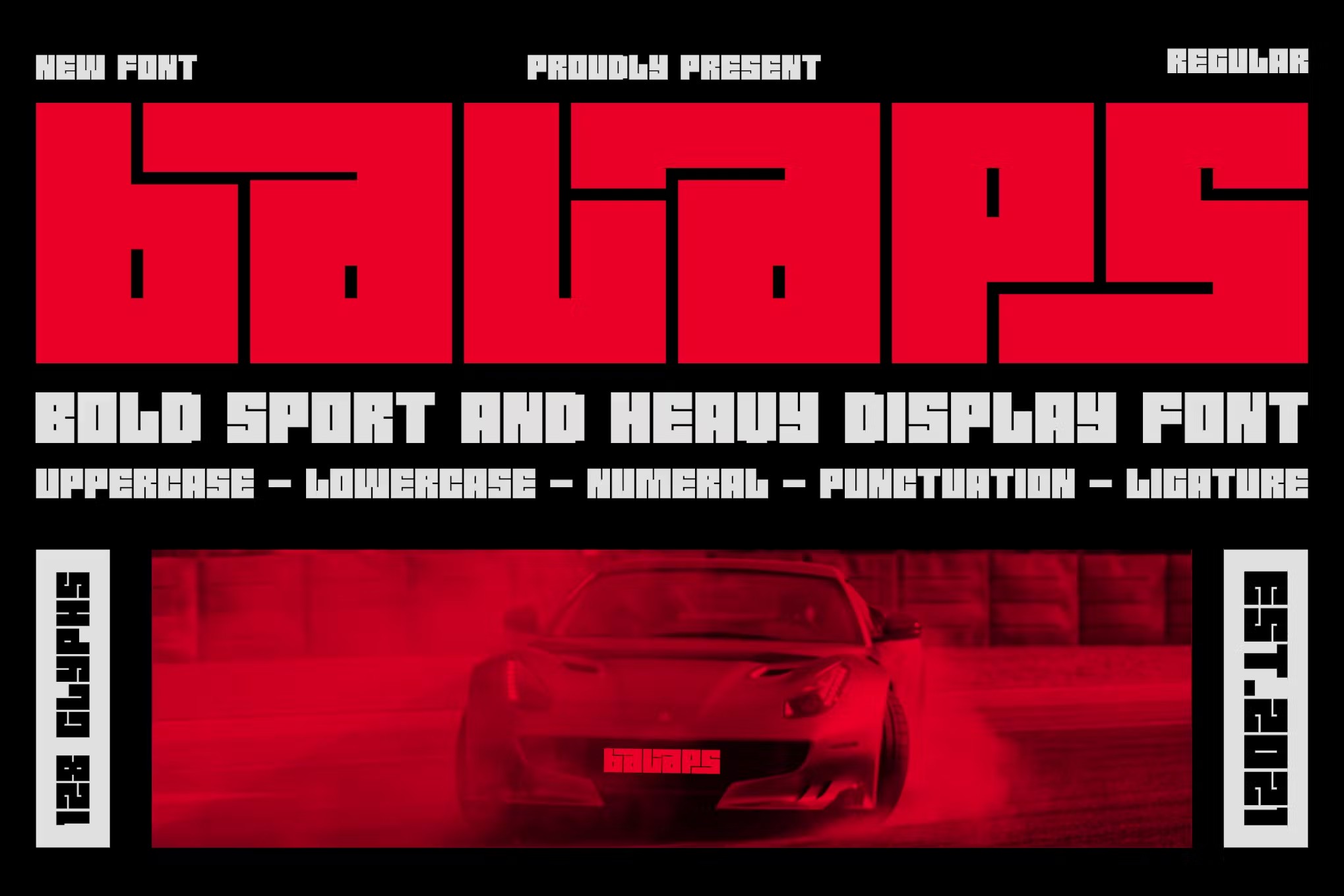 现代几何风品牌T恤印刷徽标设计粗体无衬线英文字体安装包 Balaps Font Bold Sport And Heavy Display 设计素材 第1张-素材湾丨精选海外优质设计素材资源 现代几何风品牌T恤印刷徽标设计粗体无衬线英文字体安装包 Balaps Font Bold Sport And Heavy Display 设计素材 sucaiwan.com