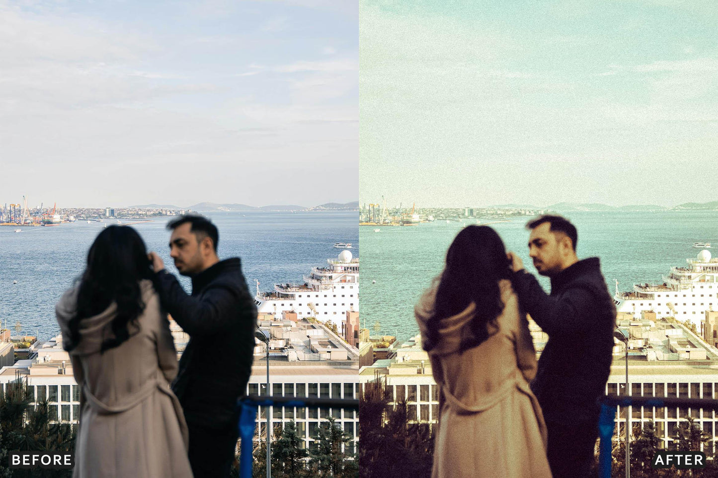 复古怀旧柯达胶片纹理模拟电影美学摄影照片调色Lightroom预设 Vintage Retro Kodak Film Look Lightroom Presets 插件预设 sucaiwan.com