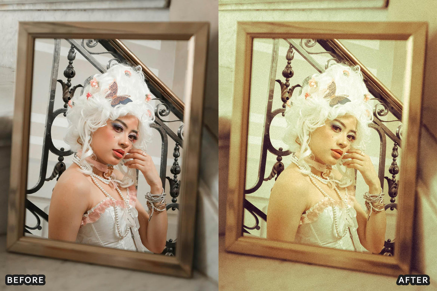 复古怀旧柯达胶片纹理模拟电影美学摄影照片调色Lightroom预设 Vintage Retro Kodak Film Look Lightroom Presets 插件预设 sucaiwan.com