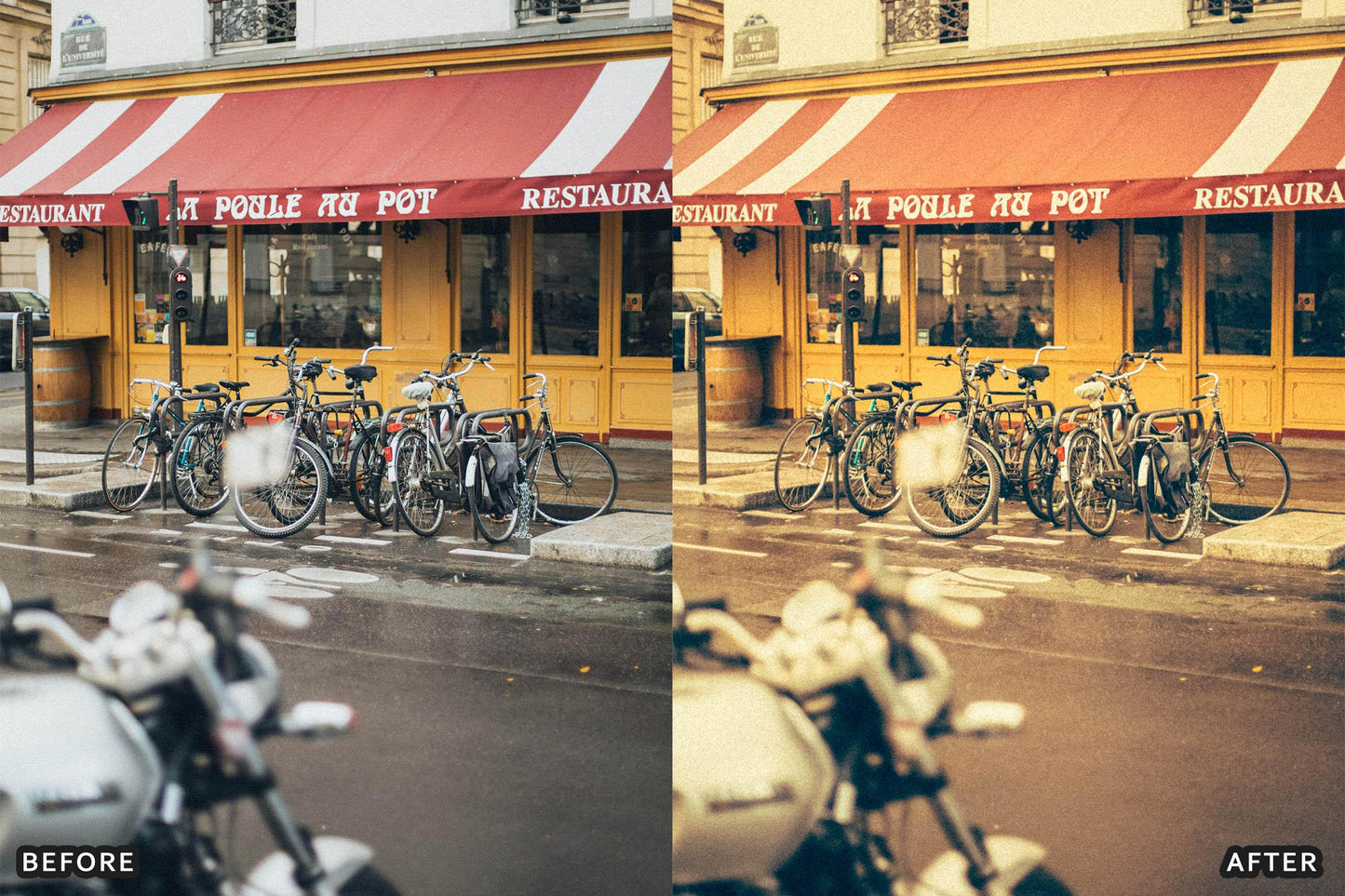 复古怀旧柯达胶片纹理模拟电影美学摄影照片调色Lightroom预设 Vintage Retro Kodak Film Look Lightroom Presets 插件预设 sucaiwan.com