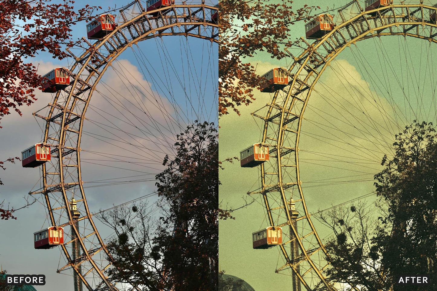 复古怀旧柯达胶片纹理模拟电影美学摄影照片调色Lightroom预设 Vintage Retro Kodak Film Look Lightroom Presets 插件预设 sucaiwan.com