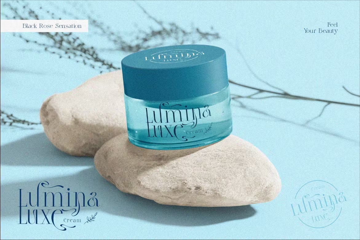 复古波西米亚风杂志海报徽标设计衬线英文字体安装包 Dumogi Font 设计素材 sucaiwan.com