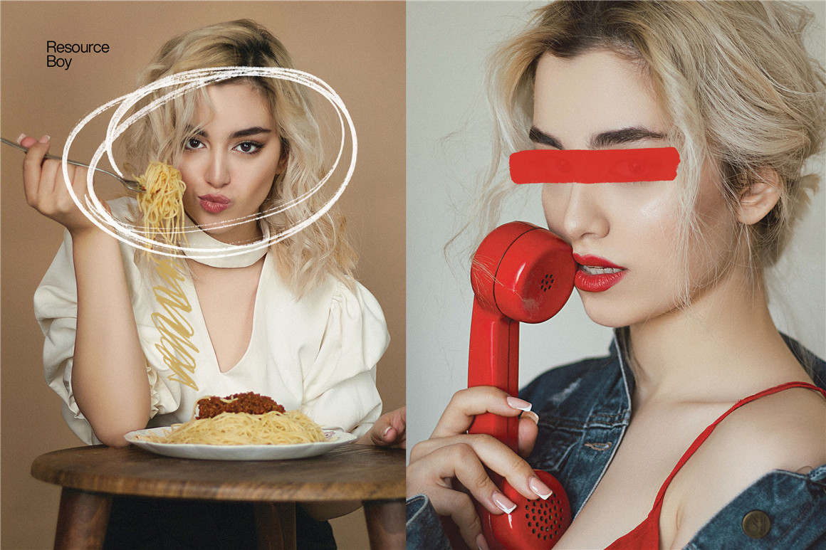 200个复古马克笔涂鸦艺术街头手绘符号笔迹标记PS笔刷设计素材 200+ Redaction Photoshop Brushes 图片素材 第4张-素材湾丨精选海外优质设计素材资源 200个复古马克笔涂鸦艺术街头手绘符号笔迹标记PS笔刷设计素材 200+ Redaction Photoshop Brushes 图片素材 sucaiwan.com