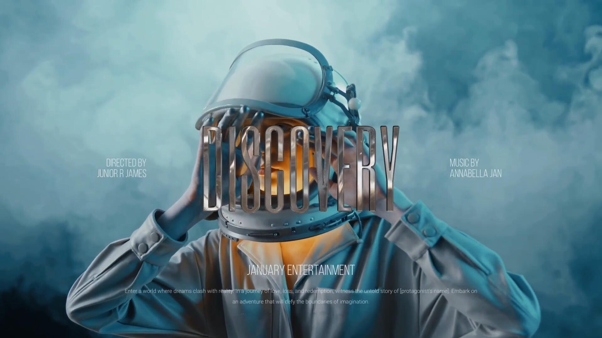 AE模板：10款复古酸性镀铬未来金属3D立体动态视频电影标题模板 , sucaiwan.com